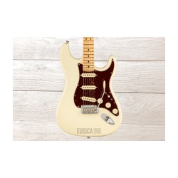 Fender American Professional II, Stratocaster, Olympic White, Guitarra Eléctrica con case