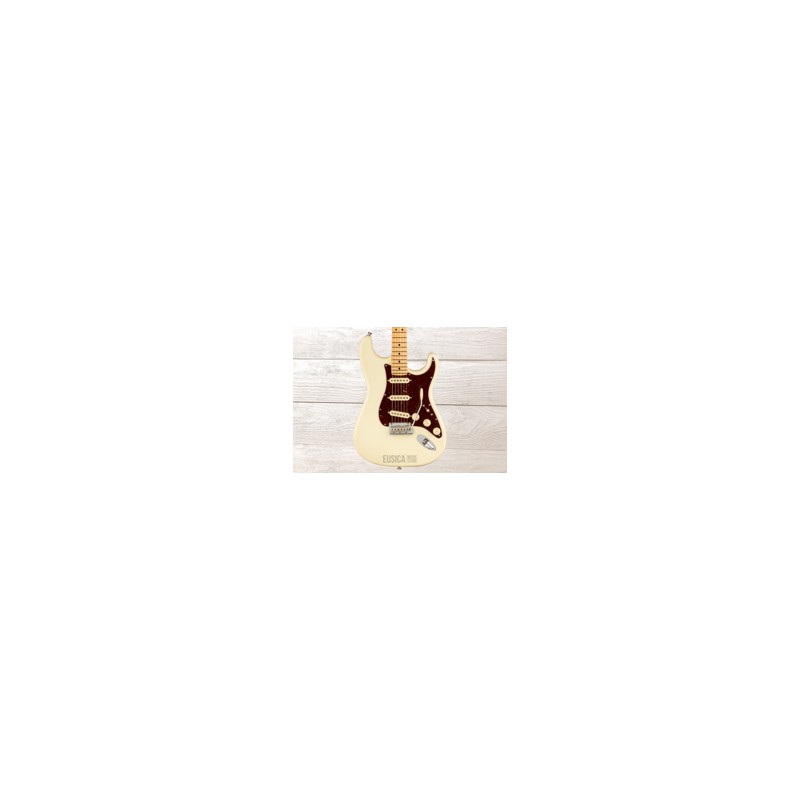 Fender American Professional II, Stratocaster, Olympic White, Guitarra Eléctrica con case