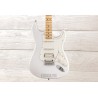 Fender Juanes Stratocaster, Luna White, Guitarra Eléctrica con cases