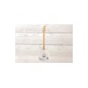 Fender Juanes Stratocaster, Luna White, Guitarra Eléctrica con cases