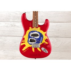 Fender 30th Anniversary Screamadelica, Stratocaster, Custom Graphic, Guitarra Eléctrica con gig bag