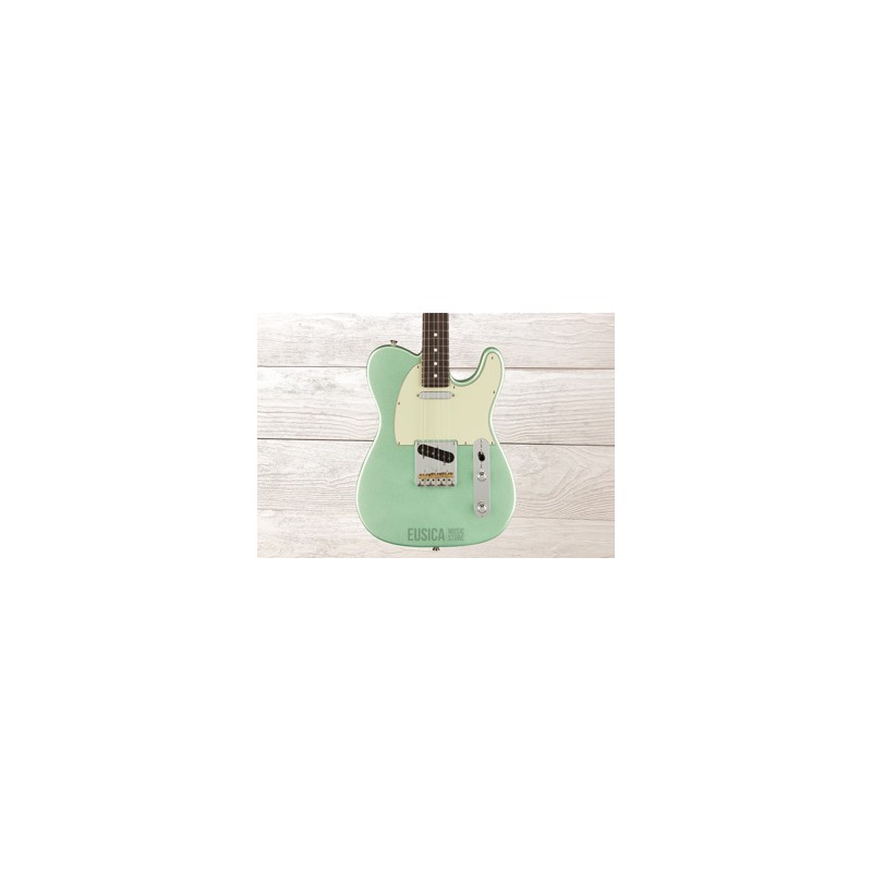 Fender American Professional II, Telecaster, Mystic Surf Green, Guitarra Eléctrica con case