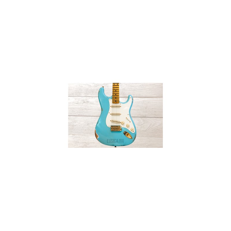 Fender Custom Shop Stratocaster S23 Limited Edition 57 Daphne Blue Relic