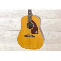 Epiphone Original Texan, Antique Natural, Guitarra Electroacústica con case