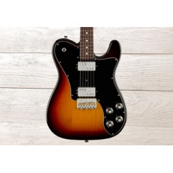Fender American Professional II, Telecaster Deluxe, 3-Color Sunburst, Guitarra Eléctrica con case