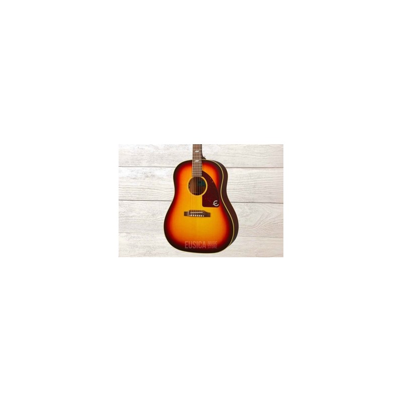 Epiphone Original Texan, Vintage Sunburst, Guitarra Acústica con case