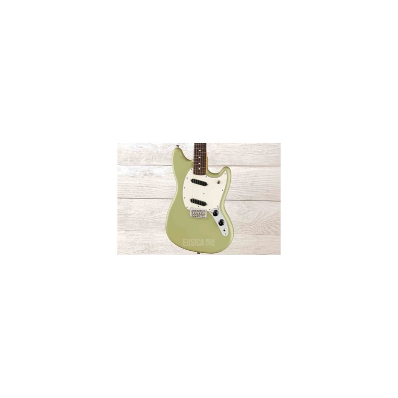 Fender Player II, Mustang, Rosewood Fingerboard, Birch Green, Guitarra Electrica