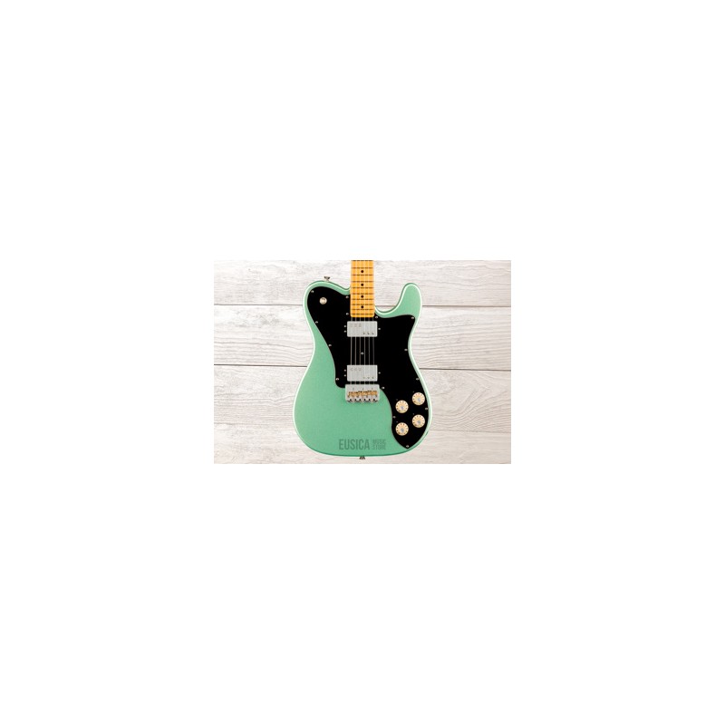 Fender American Professional II, Telecaster Deluxe, Mystic Surf Green, Guitarra Eléctrica con case