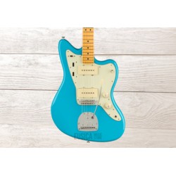 Fender American Professional II, Jazzmaster, Miami Blue, Guitarra Eléctrica con case