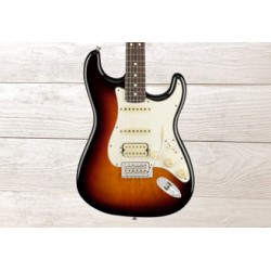 Fender American Performer, Stratocaster,  3-Color Sunburst, Guitarra Eléctrica con gig bag