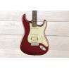 Fender American Performer, Stratocaster, Aubergine, Guitarra Eléctrica con gig bag