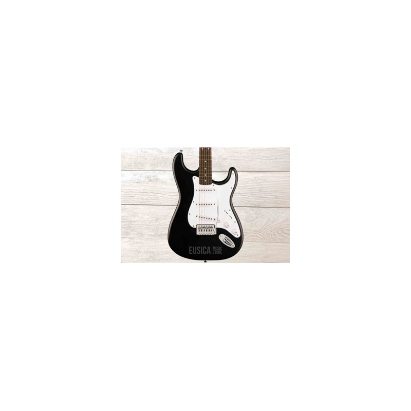 Squier Debut Stratocaster Pk Blk 120v, Paquete de Guitarra Eléctrica