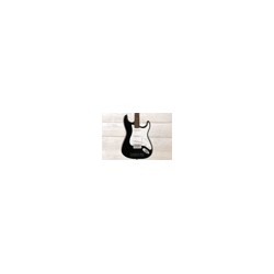 Squier Debut Stratocaster Pk Blk 120v, Paquete de Guitarra Eléctrica