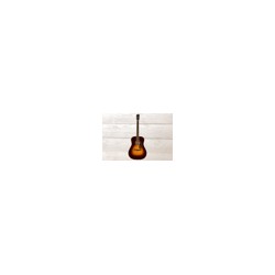 Fender PD-220E, Dreadnought, 3-Tone Vintage Sunburst, Guitarra Acústica Con Case