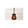 Fender PD-220E, Dreadnought, 3-Tone Vintage Sunburst, Guitarra Acústica Con Case