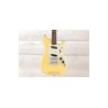 Fender American Performer, Mustang, Vintage White, Guitarra Eléctrica con gig bag
