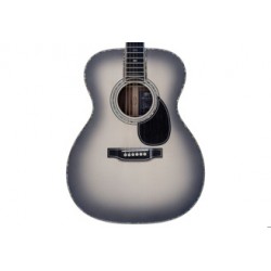 Martin OM-45 John Mayer Platinum Anniversary, Platinum Gray Burst Top with Platinum, Guitarra Acústica