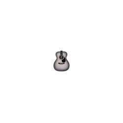 Martin OM-45 John Mayer Platinum Anniversary, Platinum Gray Burst Top with Platinum, Guitarra Acústica