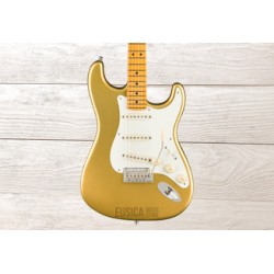 Fender Lincoln Brewster, Stratocaster, Aztec Gold, Guitarra Eléctrica con case