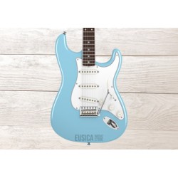 Fender Eric Johnson Stratocaster, Tropical Turquoise, Guitarra Eléctrica con case