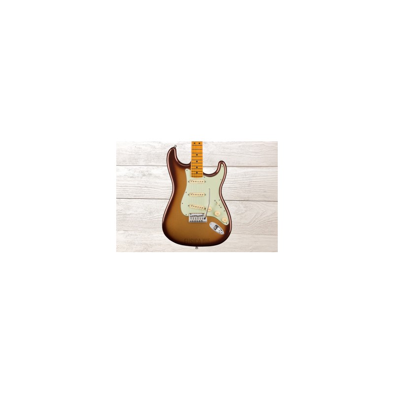 Fender American Ultra, Stratocaster, Mocha Burst, Guitarra Eléctrica con case
