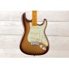 Fender American Ultra, Stratocaster, Mocha Burst, Guitarra Eléctrica con case