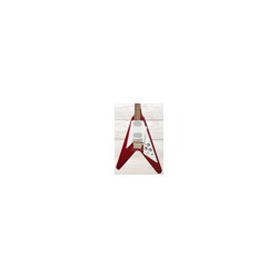 Gibson Flying V Custom 1967, Reissue VOS, Sparkling Burgundy, Guitarra Eléctrica con case