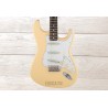 Fender Yngwie Malmsteen, Stratocaste, Vintage White, Guitarra Eléctrica con case