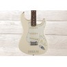 Fender Jeff Beck, Stratocaster, Olympic White, Guitarra Eléctrica con case