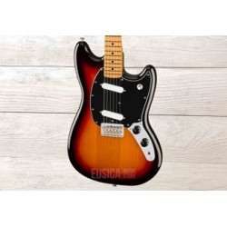 Fender Player II, Mustang, Maple Fingerboard, 3-Color Sunburst, Guitarra Electrica