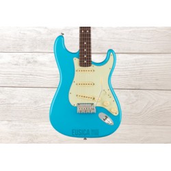Fender American Professional II, Stratocaster, Miami Blue, Guitarra Eléctrica con case
