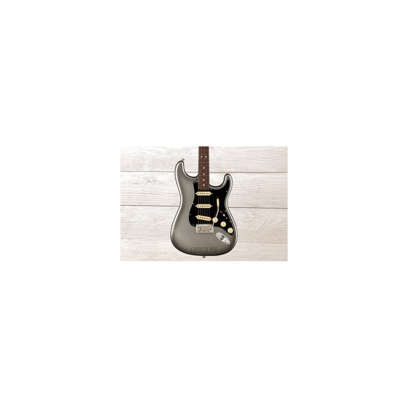 Fender American Professional II, Stratocaster, Mercury, Guitarra Eléctrica con case