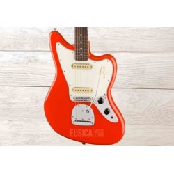 Fender Player II, Jaguar, Rosewood Fingerboard, Coral Red, Guitarra Electrica