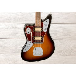 Fender Kurt Cobain Jaguar, 3-Color Sunburst, Guitarra Eléctrica zurda