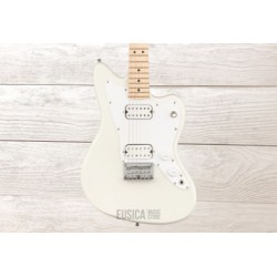 Squier Mini Jazzmaster HH, Olympic White, Guitarra Eléctrica