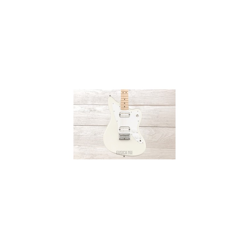 Squier Mini Jazzmaster HH, Olympic White, Guitarra Eléctrica