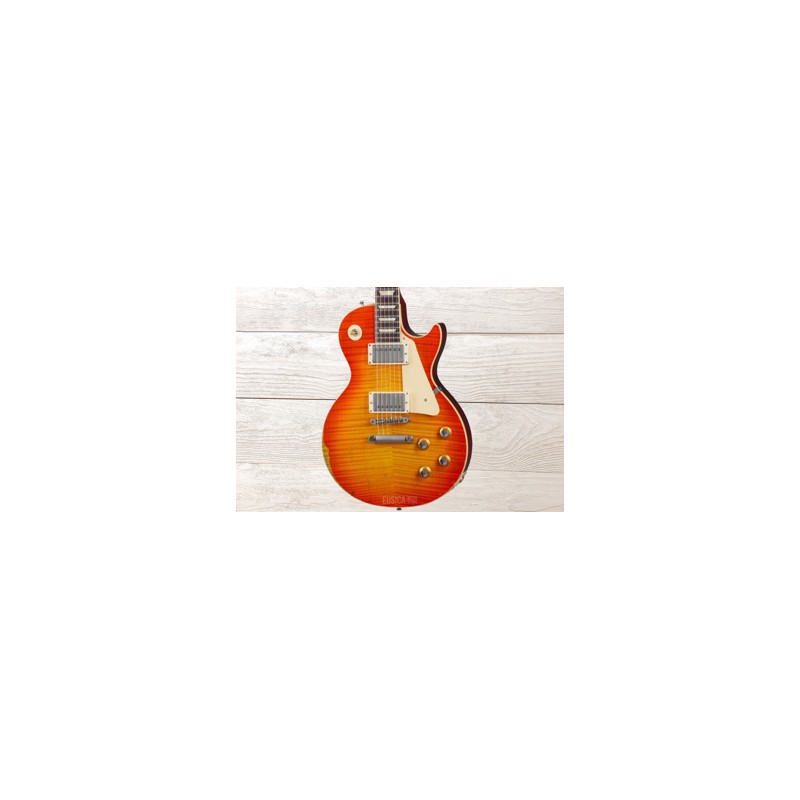 Gibson Custom 1960 Les Paul Standard Reissue,Murphy Lab Heavy Aged Tangerine Burst,Guitarra Eléctric
