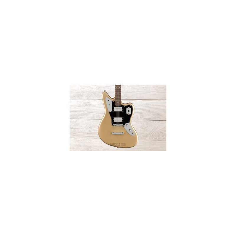Squier Contemporary Jaguar HH ST, Black Pickguard, Shoreline Gold, Guitarra Eléctrica