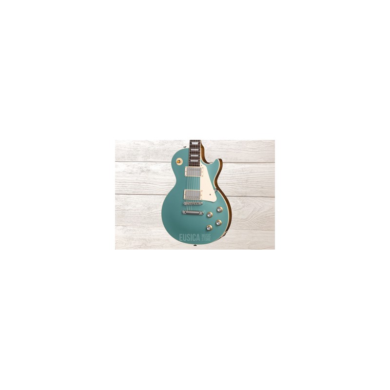 Gibson Les Paul Standard '60s Plain Top, Inverness Green, Guitarra Eléctrica