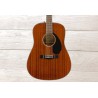 Fender CD-60S All Mahogany, Natural, Guitarra acústica