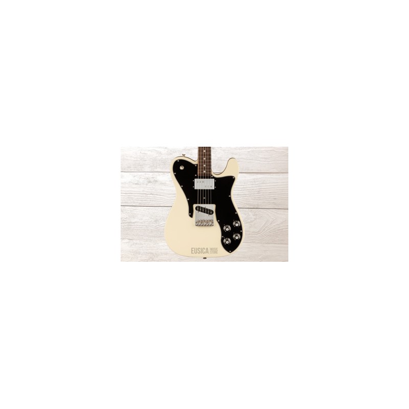 Fender American Vintage II 1977 Telecaster Custom, Olympic White, guitarra eléctrica
